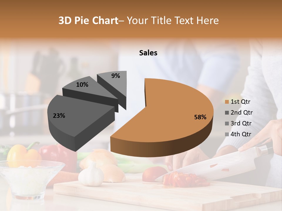 Cook Romantic Fresh PowerPoint Template