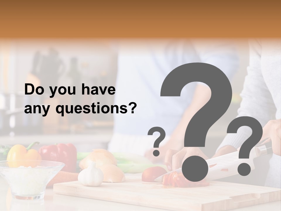 Cook Romantic Fresh PowerPoint Template