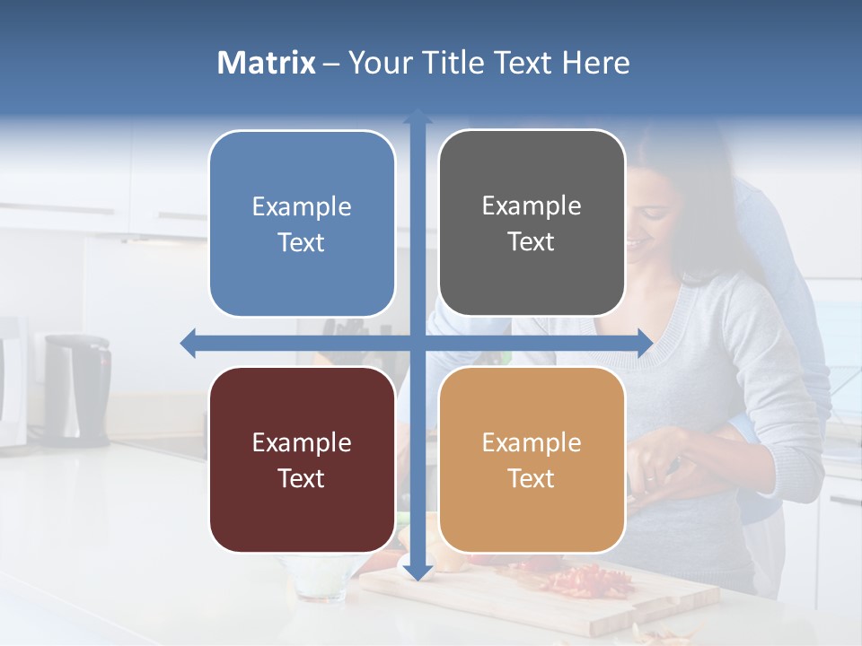Onion Cooking Man PowerPoint Template