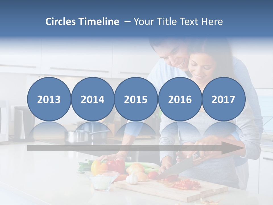 Onion Cooking Man PowerPoint Template