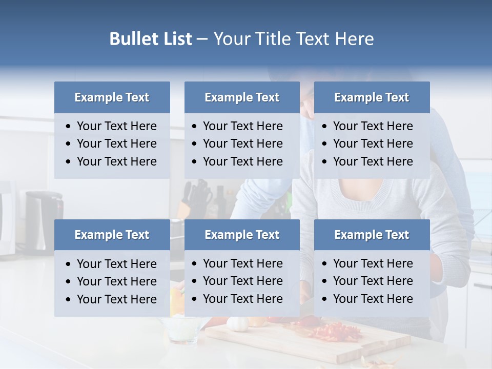 Onion Cooking Man PowerPoint Template