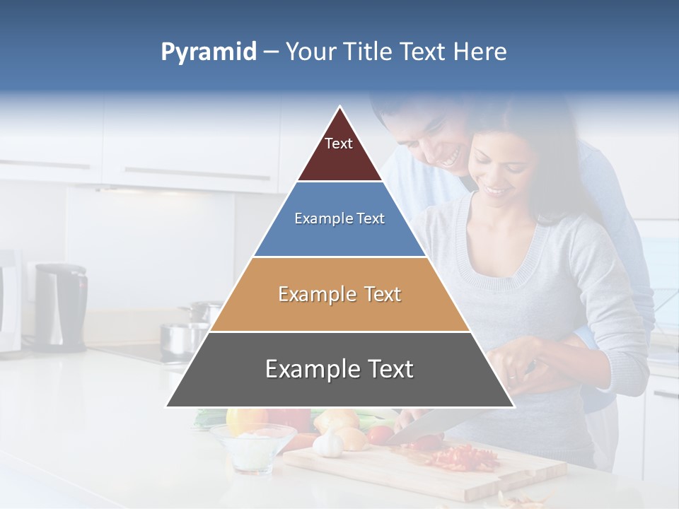 Onion Cooking Man PowerPoint Template
