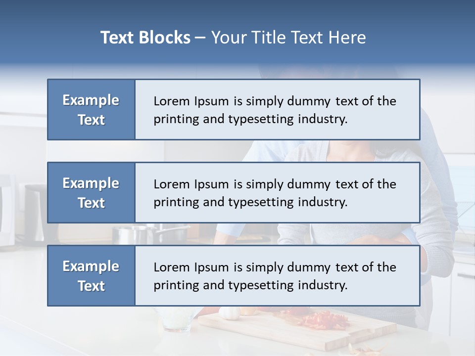 Onion Cooking Man PowerPoint Template