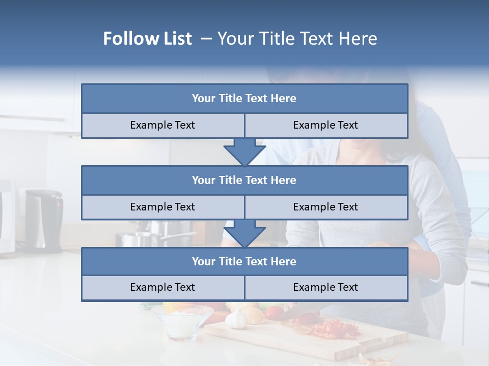Onion Cooking Man PowerPoint Template