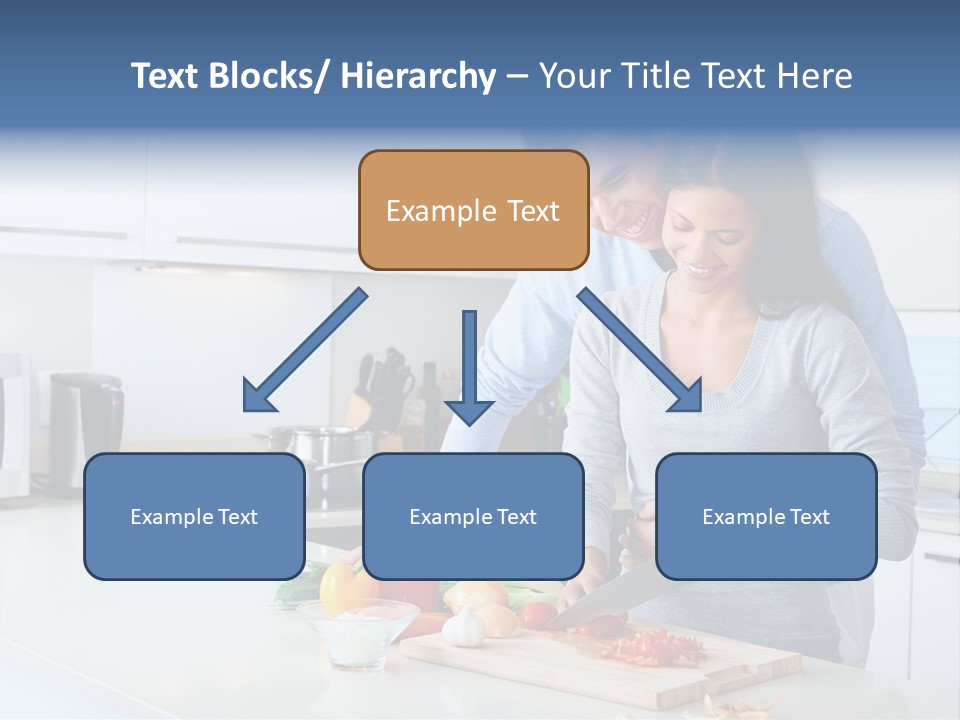 Onion Cooking Man PowerPoint Template
