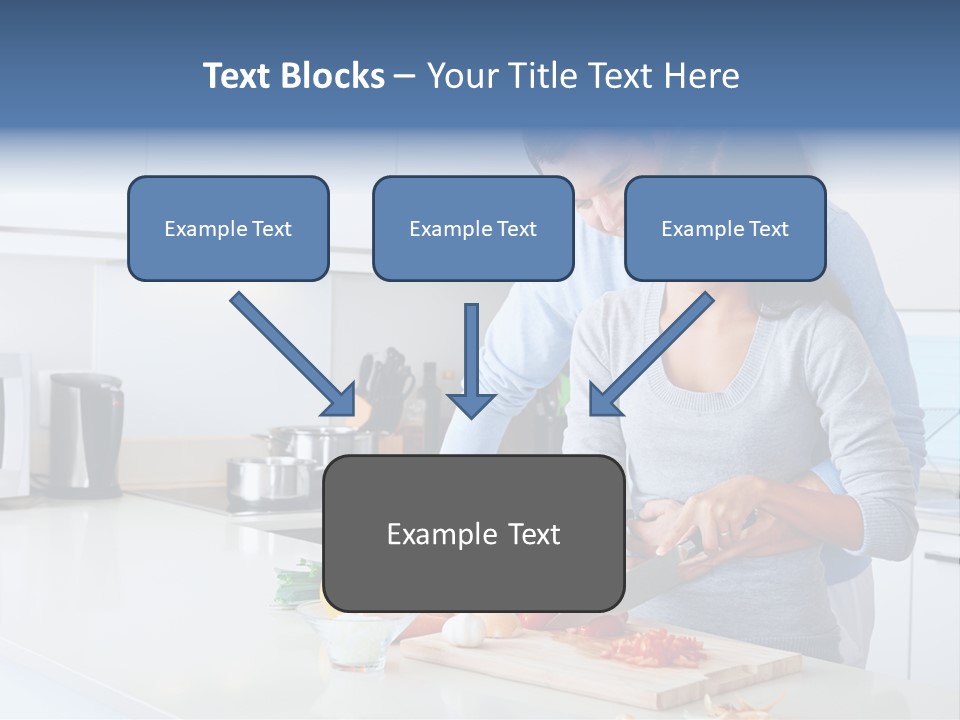 Onion Cooking Man PowerPoint Template