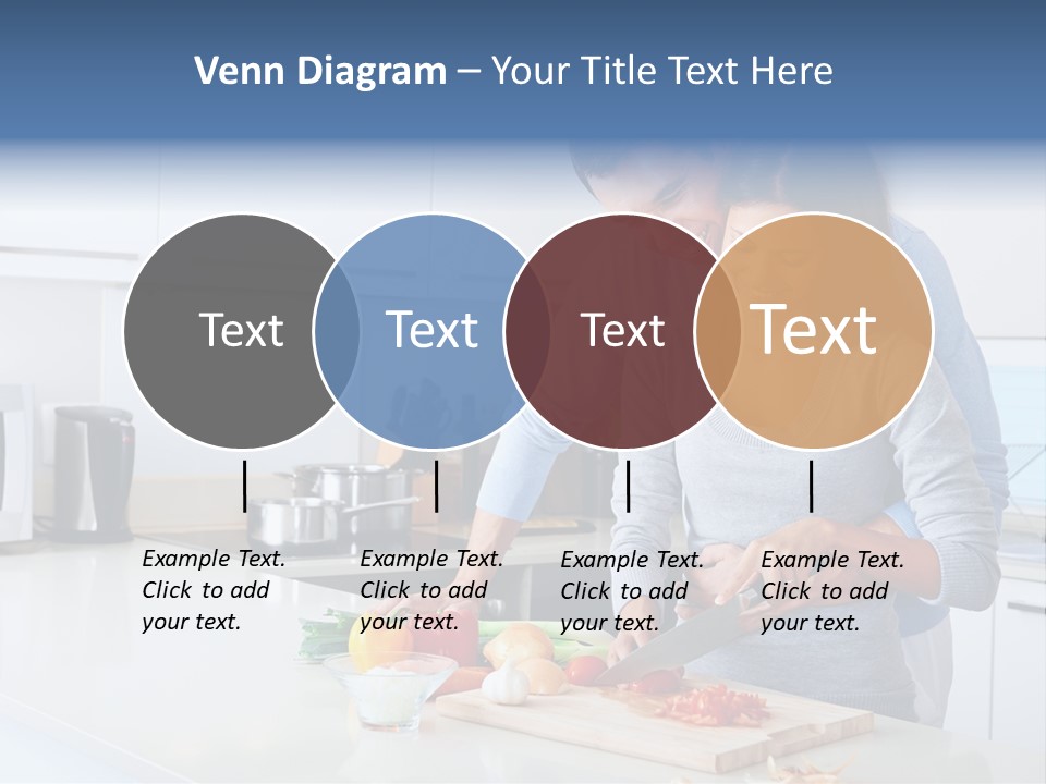 Onion Cooking Man PowerPoint Template