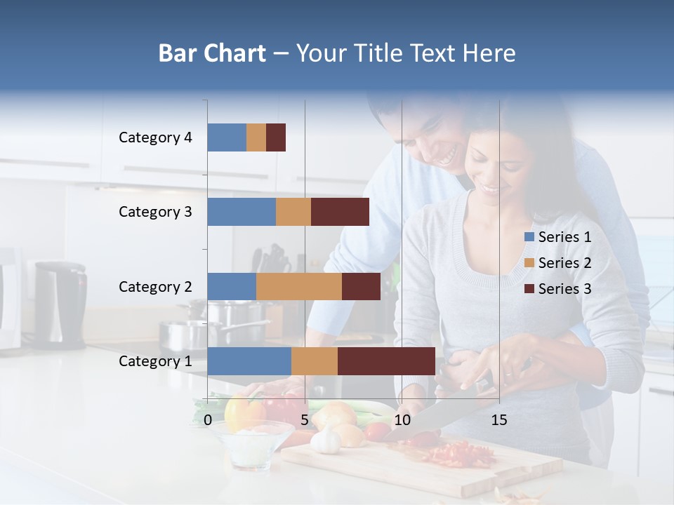 Onion Cooking Man PowerPoint Template