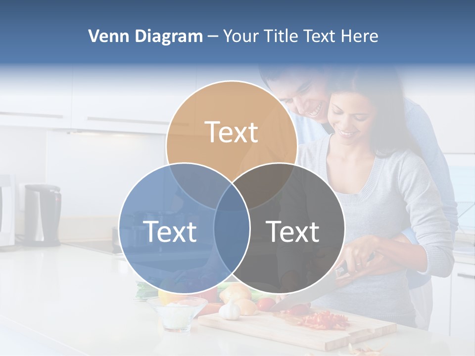 Onion Cooking Man PowerPoint Template