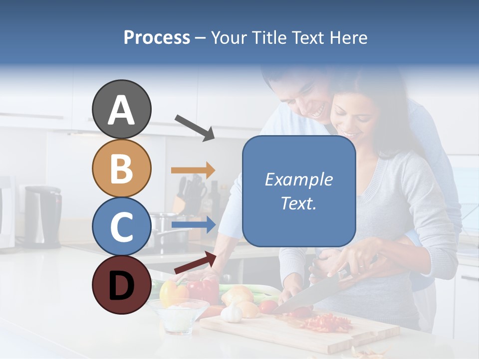 Onion Cooking Man PowerPoint Template