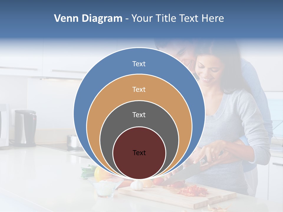 Onion Cooking Man PowerPoint Template