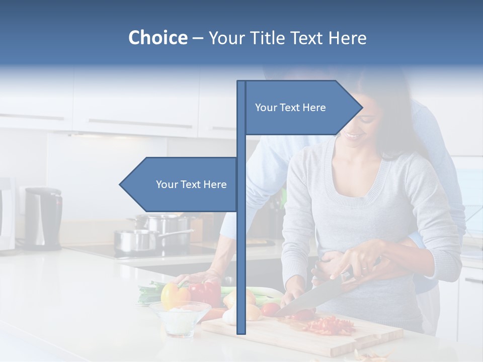 Onion Cooking Man PowerPoint Template