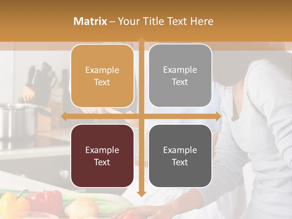 Diet Knife Love PowerPoint Template