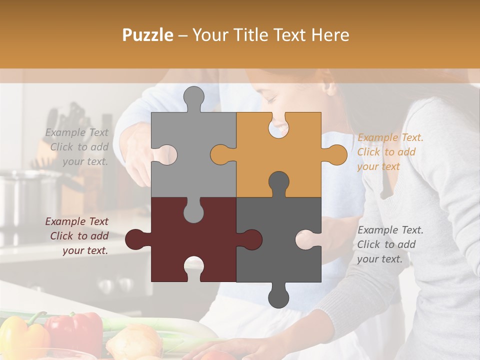 Diet Knife Love PowerPoint Template