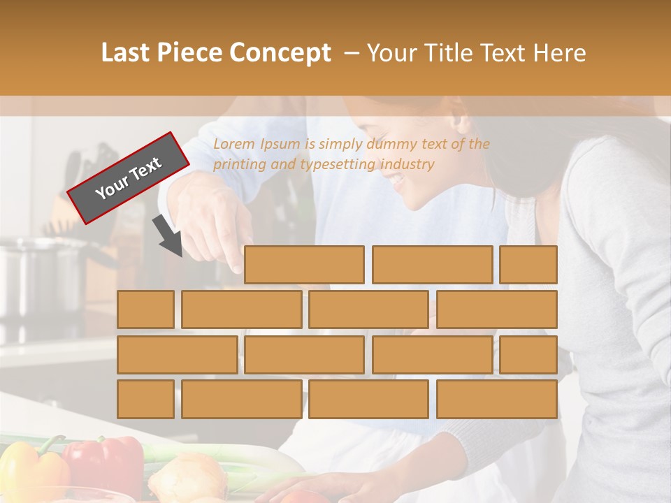 Diet Knife Love PowerPoint Template