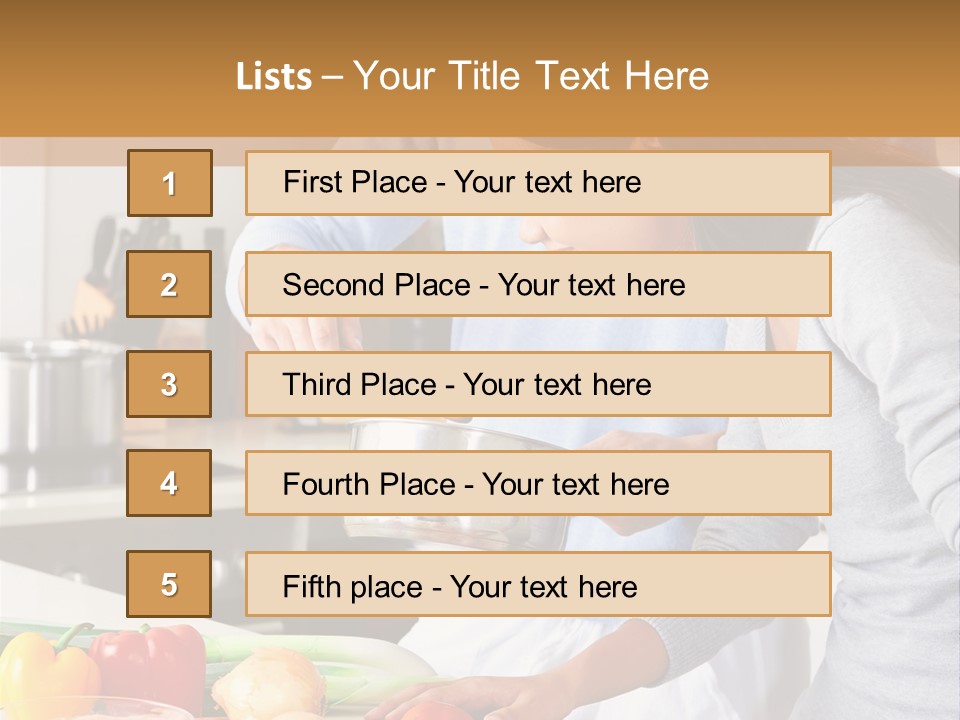 Diet Knife Love PowerPoint Template