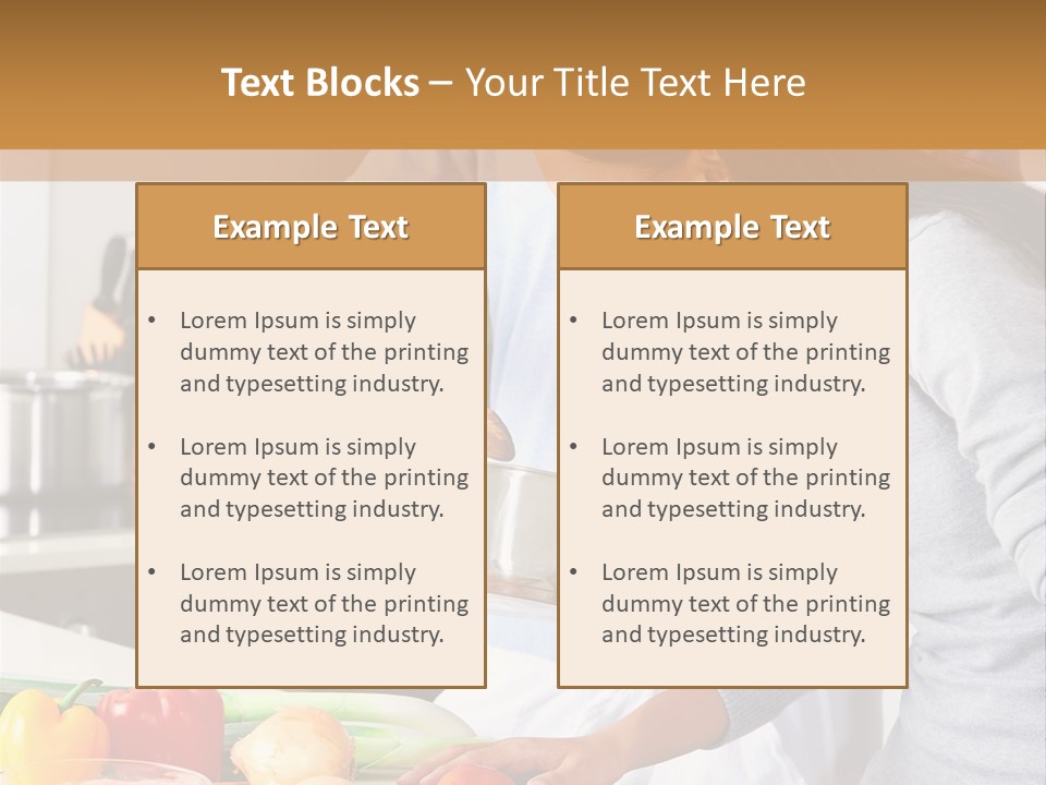 Diet Knife Love PowerPoint Template