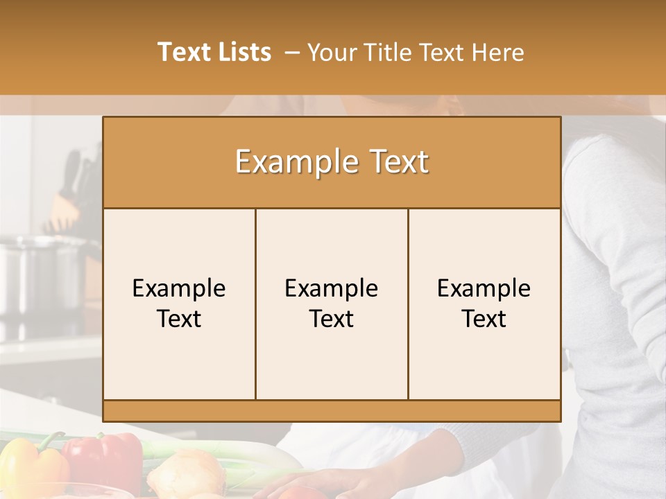 Diet Knife Love PowerPoint Template