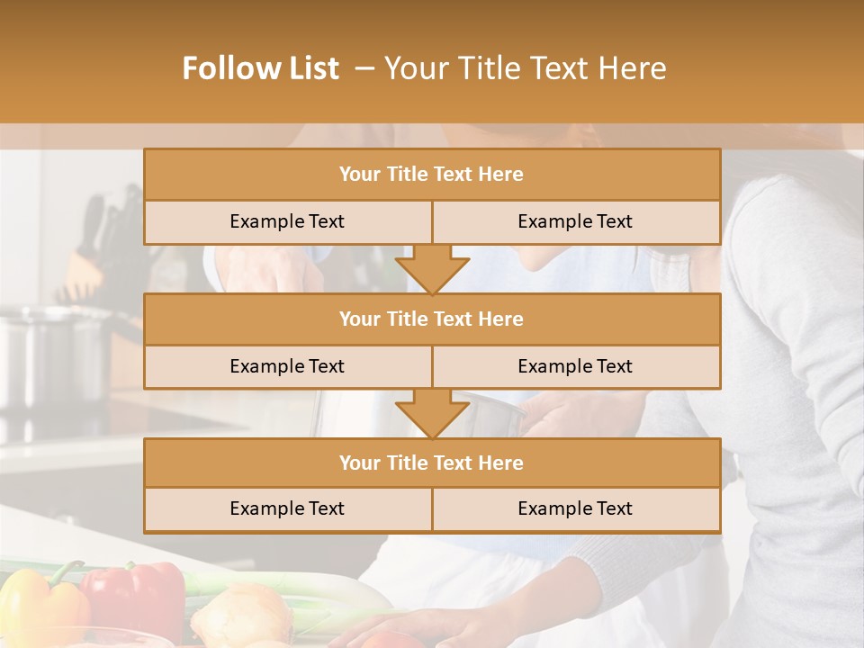 Diet Knife Love PowerPoint Template