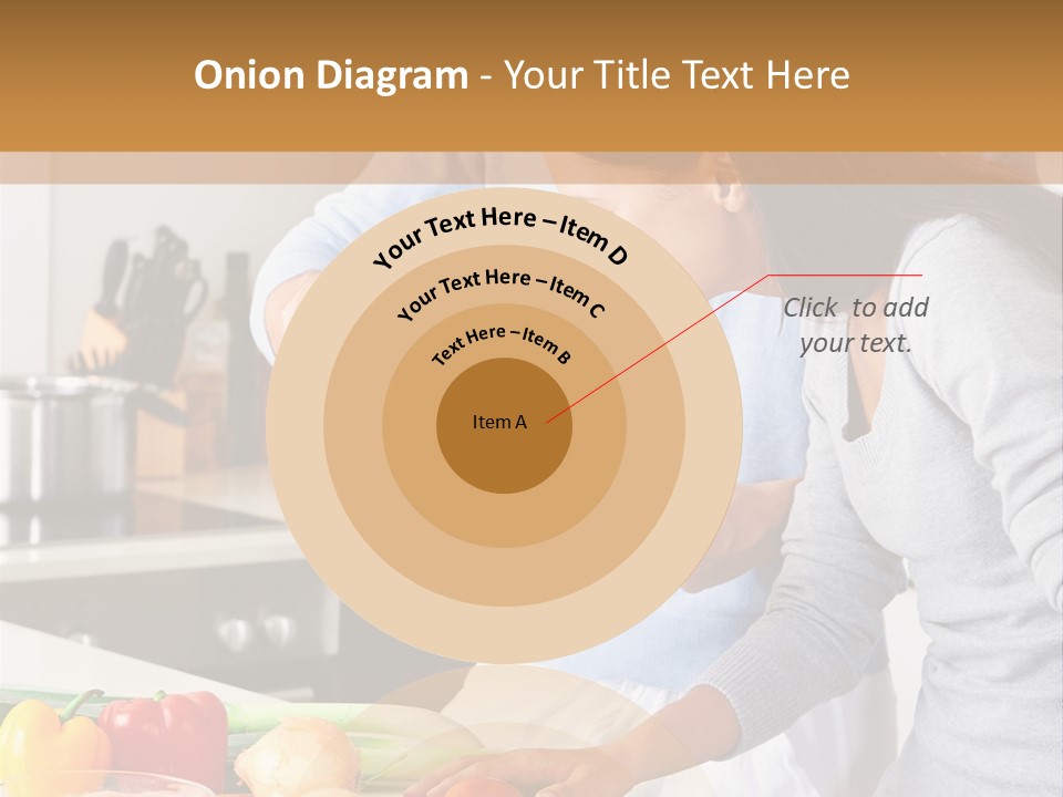 Diet Knife Love PowerPoint Template