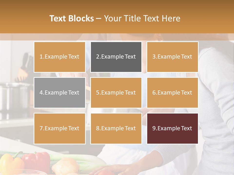 Diet Knife Love PowerPoint Template