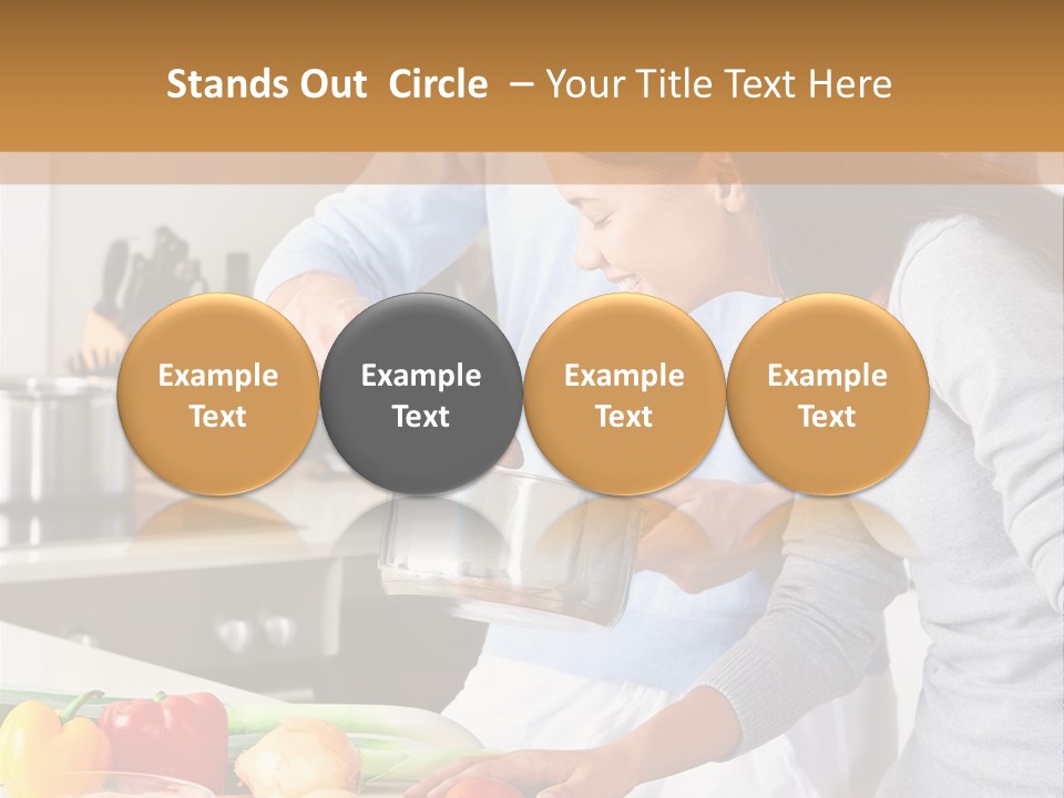 Diet Knife Love PowerPoint Template