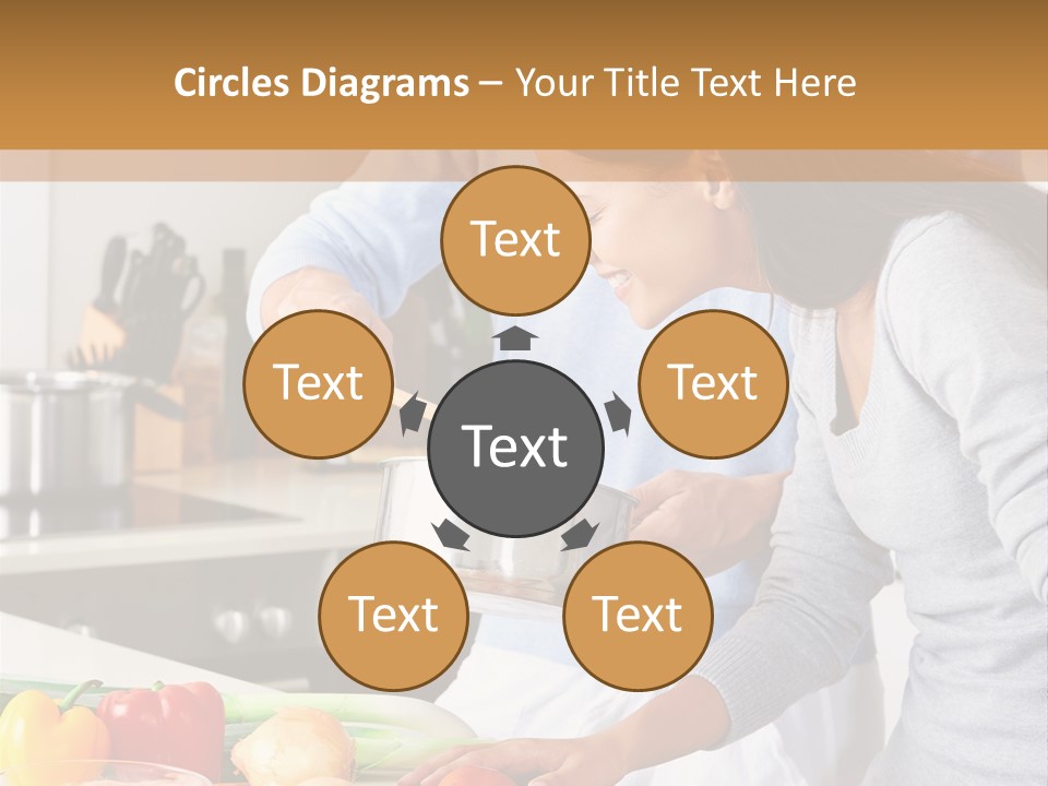 Diet Knife Love PowerPoint Template