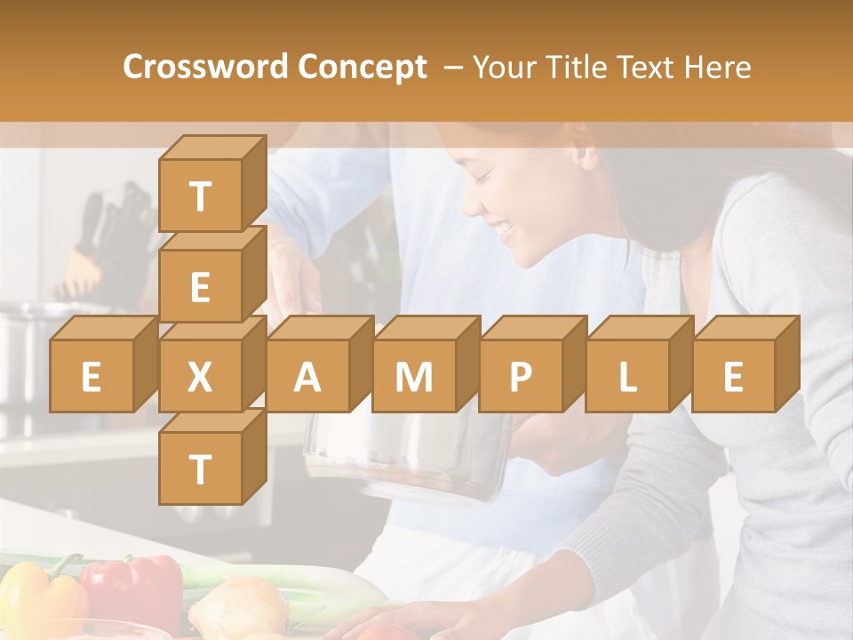 Diet Knife Love PowerPoint Template