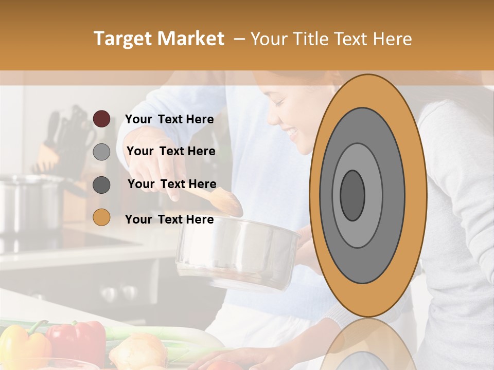 Diet Knife Love PowerPoint Template