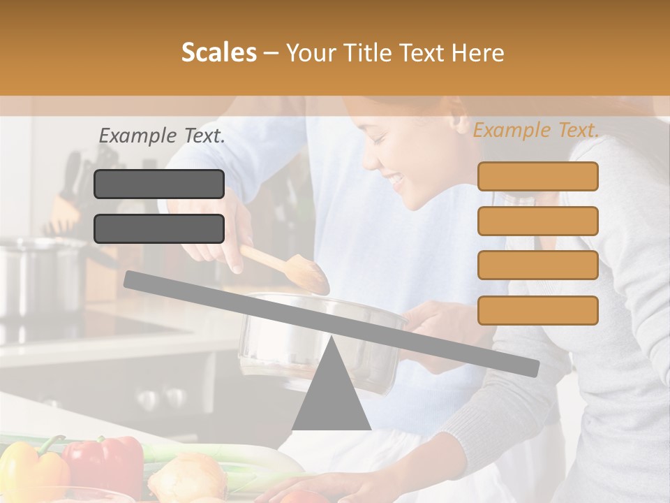 Diet Knife Love PowerPoint Template