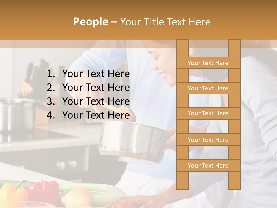 Diet Knife Love PowerPoint Template