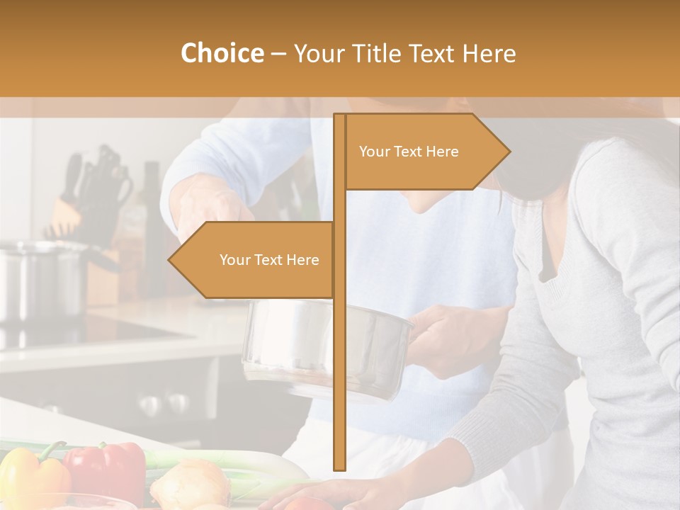 Diet Knife Love PowerPoint Template