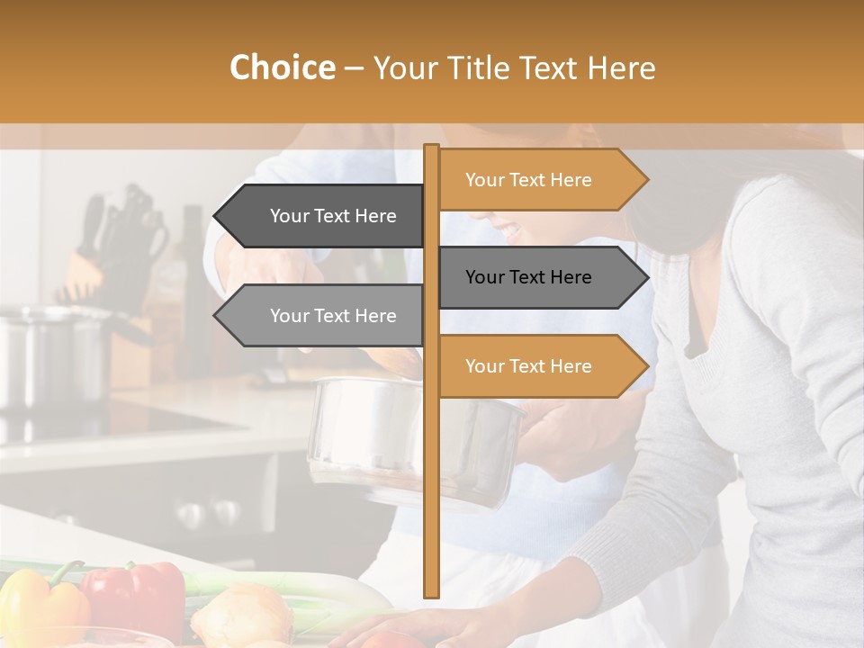 Diet Knife Love PowerPoint Template