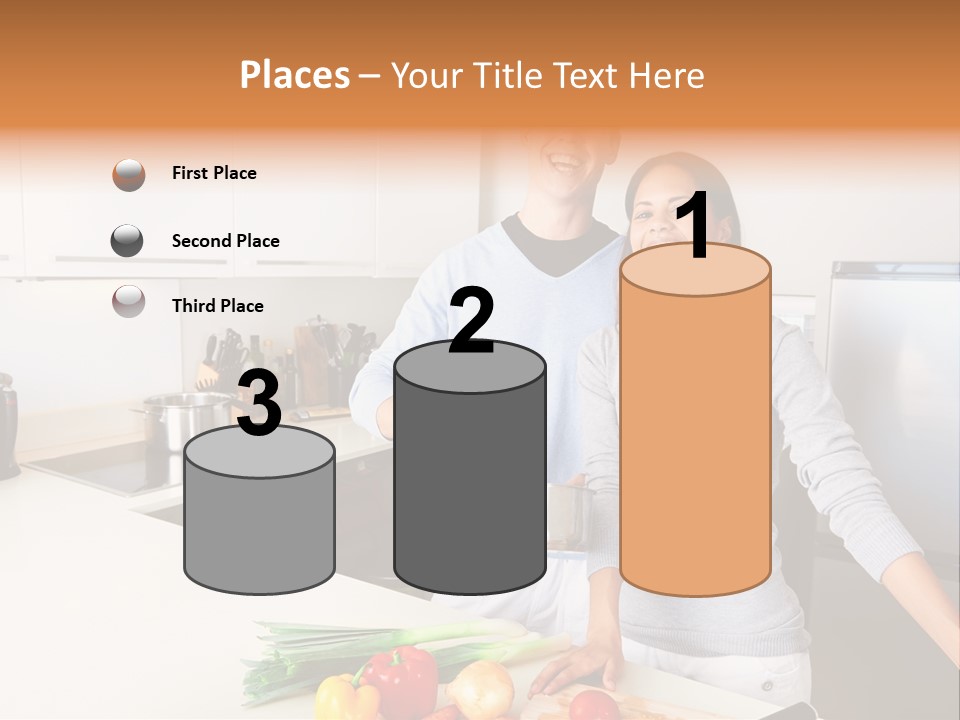 People Healthy Vegetables PowerPoint Template