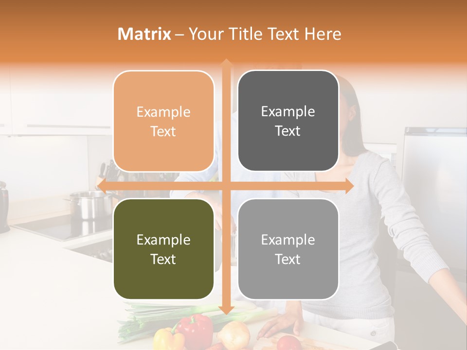 People Healthy Vegetables PowerPoint Template