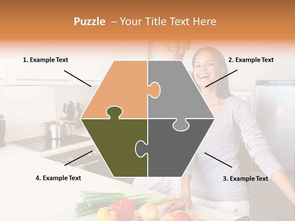 People Healthy Vegetables PowerPoint Template