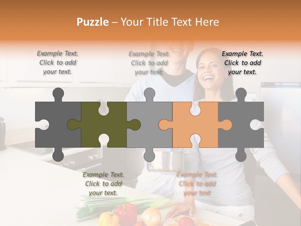 People Healthy Vegetables PowerPoint Template