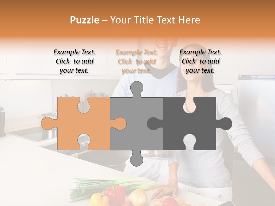 People Healthy Vegetables PowerPoint Template