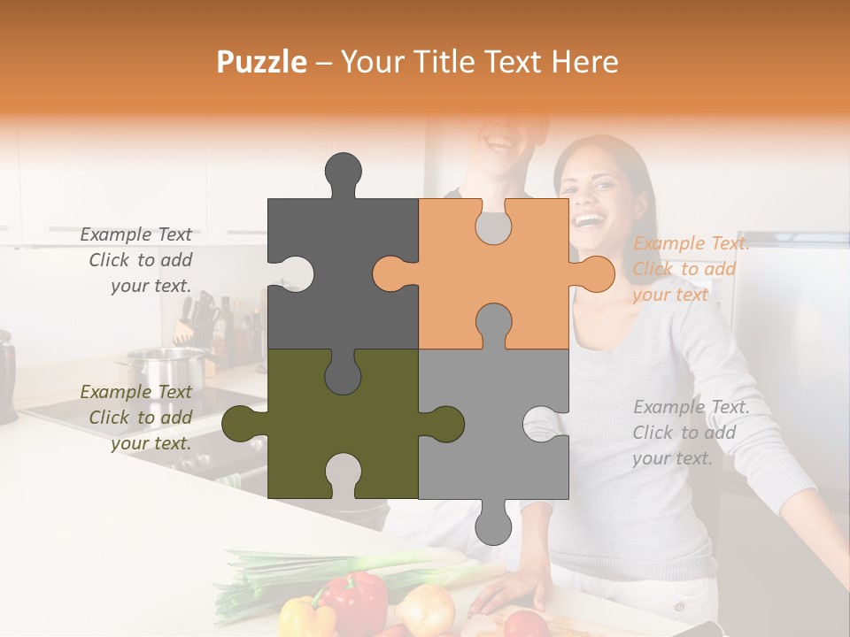 People Healthy Vegetables PowerPoint Template