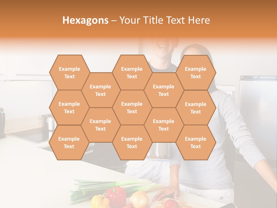 People Healthy Vegetables PowerPoint Template