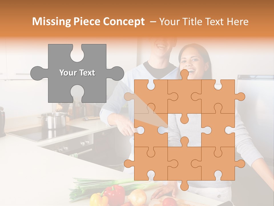 People Healthy Vegetables PowerPoint Template