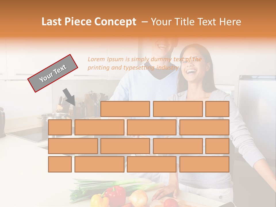 People Healthy Vegetables PowerPoint Template