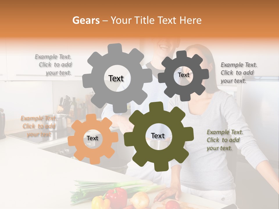 People Healthy Vegetables PowerPoint Template