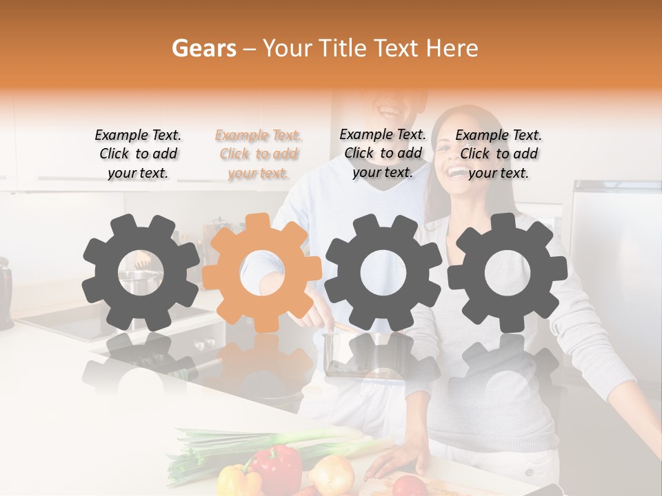 People Healthy Vegetables PowerPoint Template