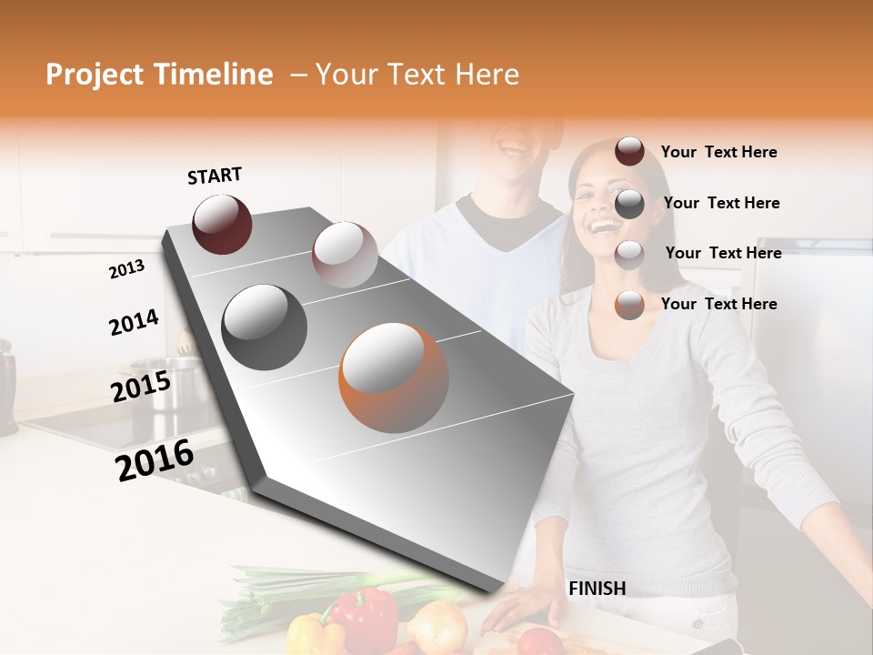 People Healthy Vegetables PowerPoint Template