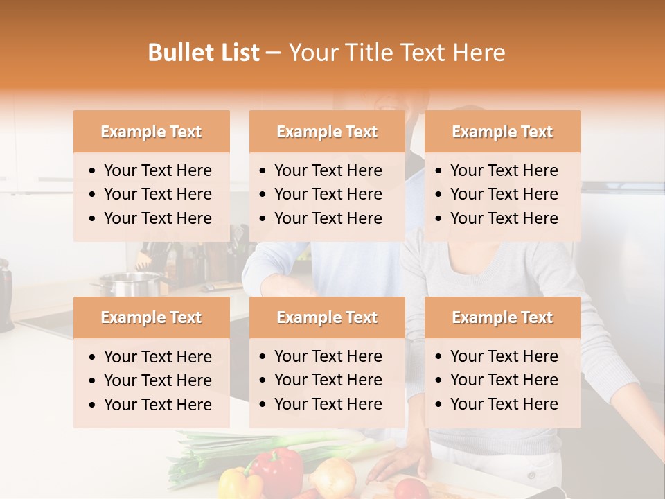 People Healthy Vegetables PowerPoint Template