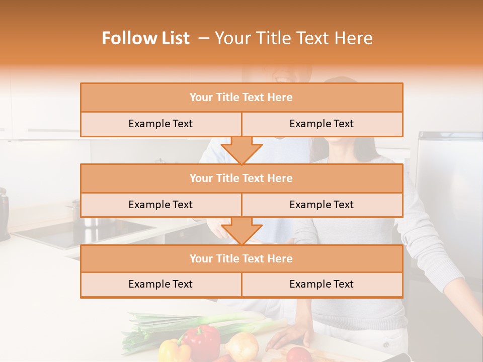 People Healthy Vegetables PowerPoint Template