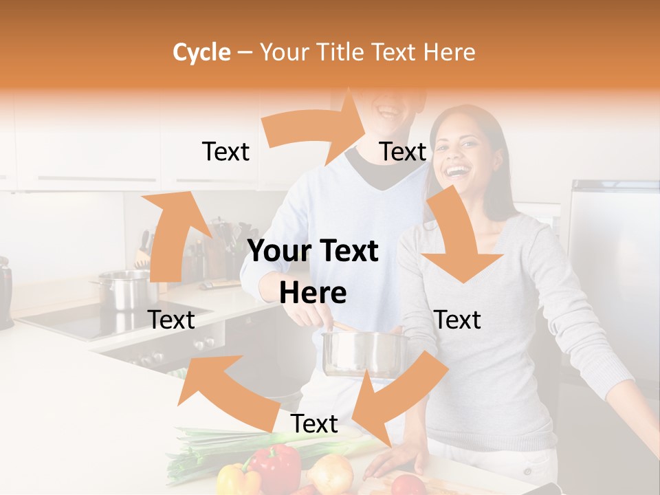 People Healthy Vegetables PowerPoint Template