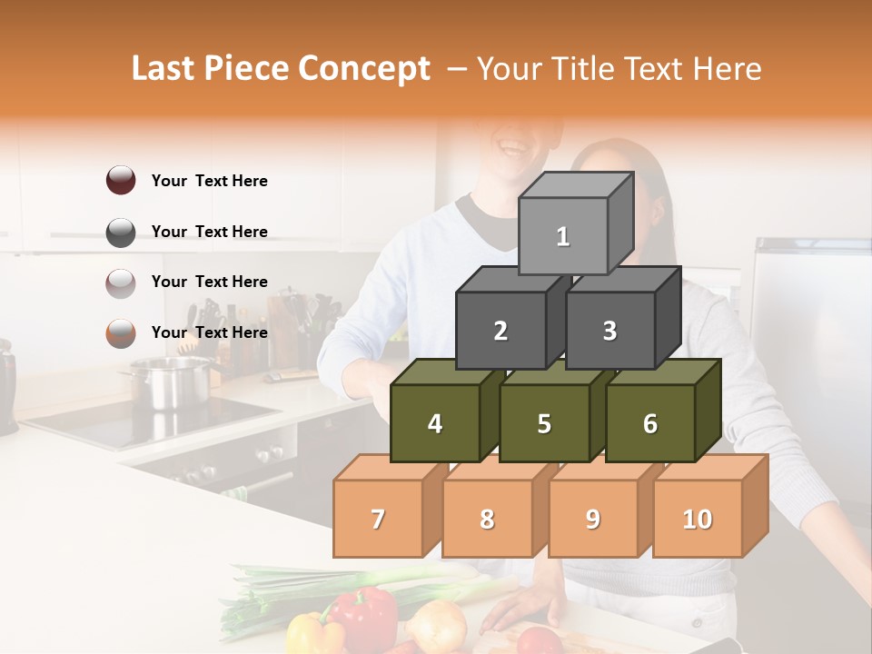 People Healthy Vegetables PowerPoint Template