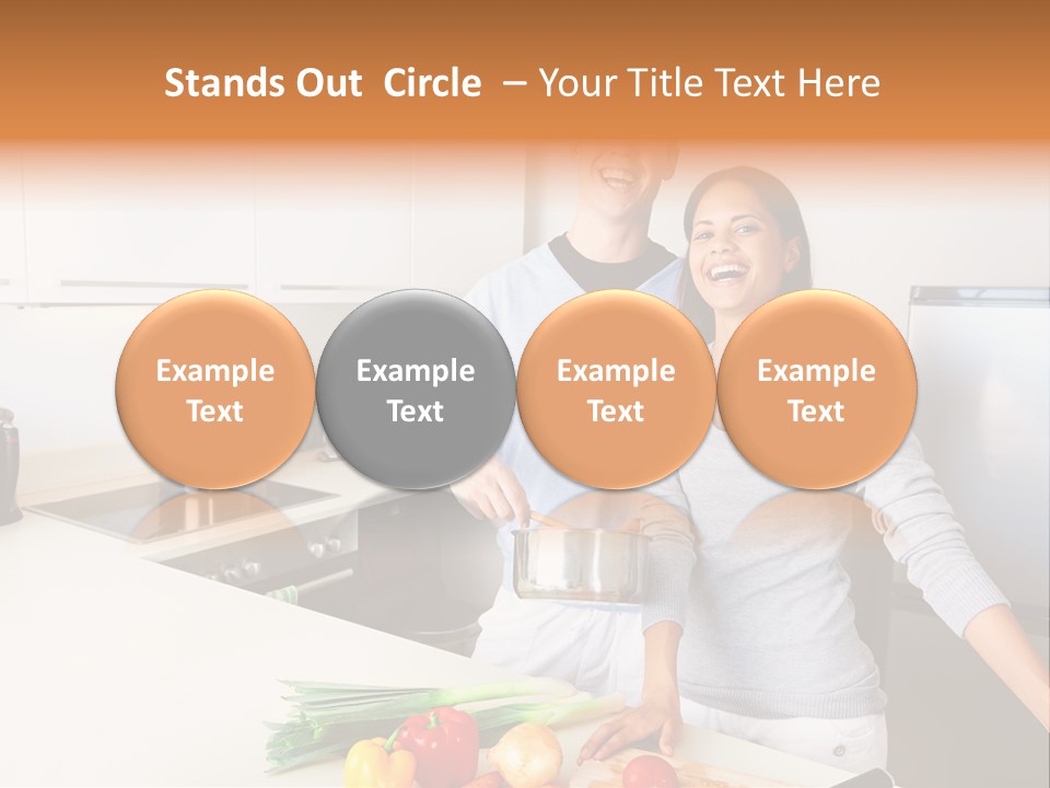 People Healthy Vegetables PowerPoint Template